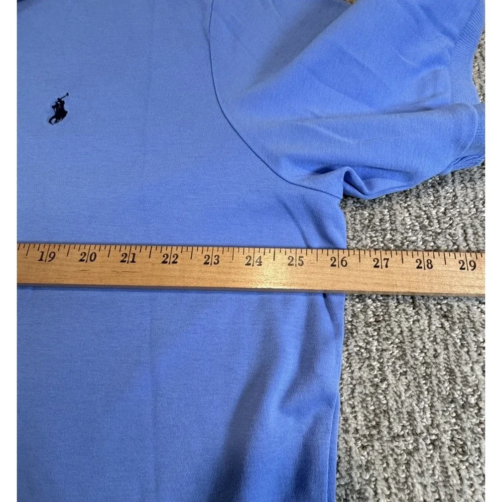 Polo Ralph Lauren Mens 2XB Big Blue Polo‎ Shirt 100% Cotton Pony Preppy